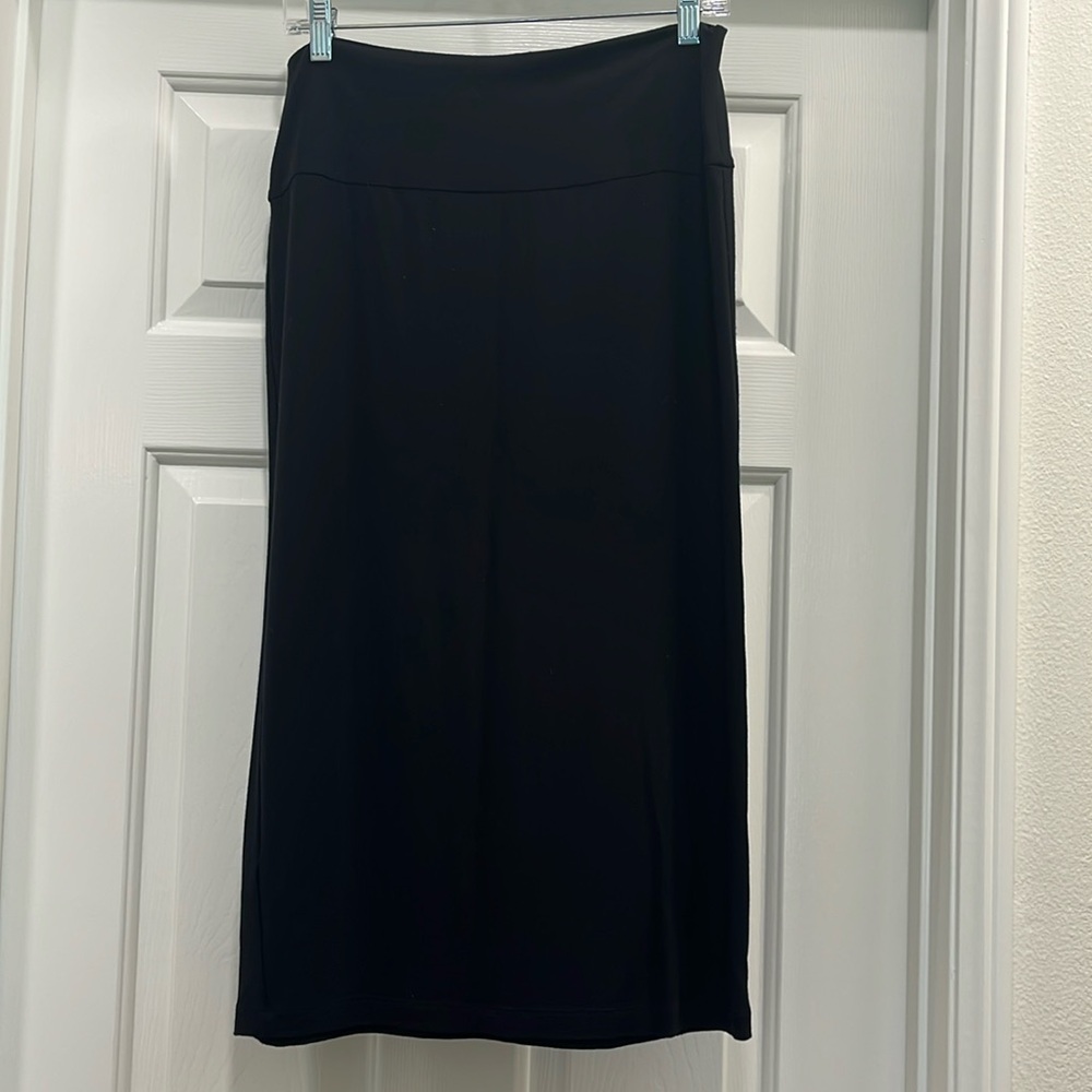 Eileen Fisher Women's Black Long Skirt Sz M